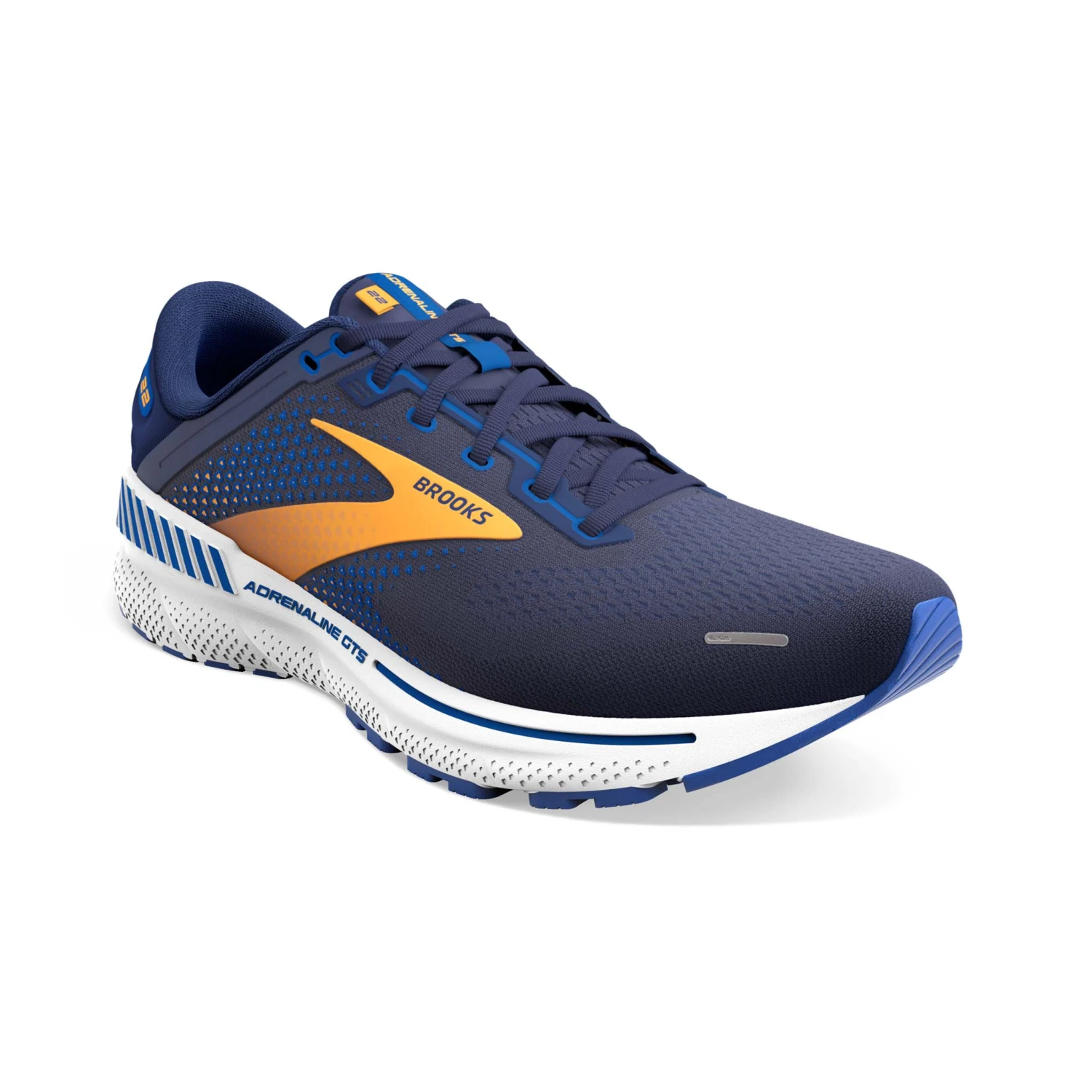 Brooks | Men's Adrenaline GTS 22 Running Shoes - Peacoat - Image 2