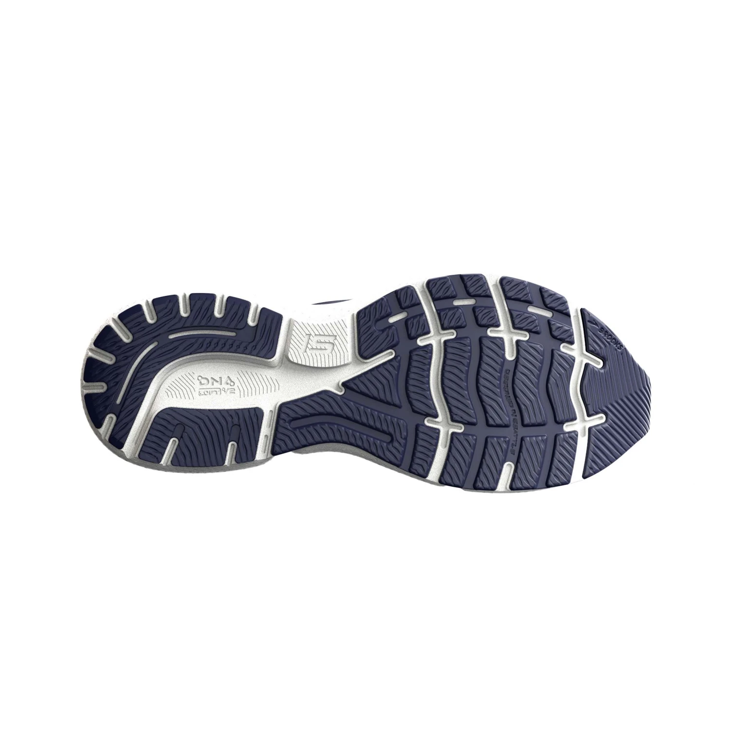 Brooks | Men's Ghost 15 2E Running Shoes - Peacoat - Image 6