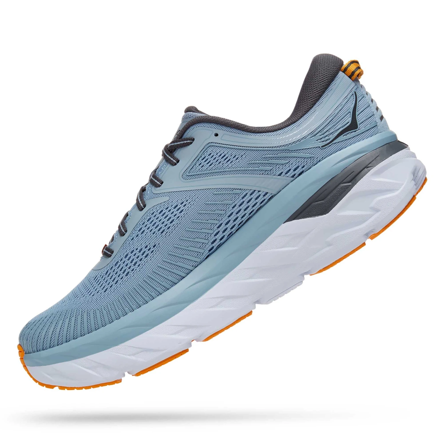 Hoka One One Hoka | Men's Bondi 7 Running Shoes - Blue Fog - Image 5
