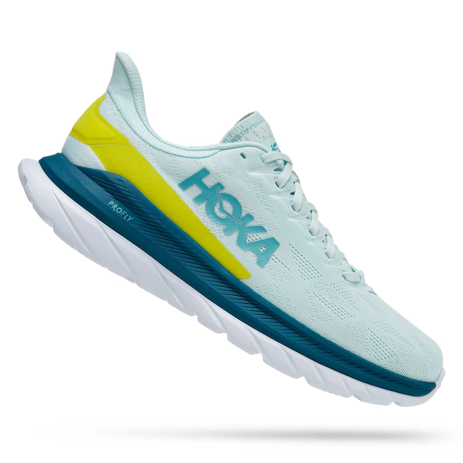 Hoka One One Hoka | Men's Mach 4 Running Shoes - Blue Glass - Image 3