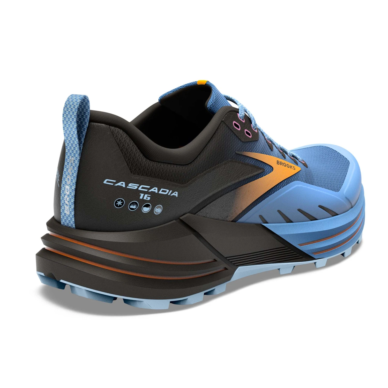 Brooks | Women's Cascadia 16 Running Shoes - Blue - Image 3
