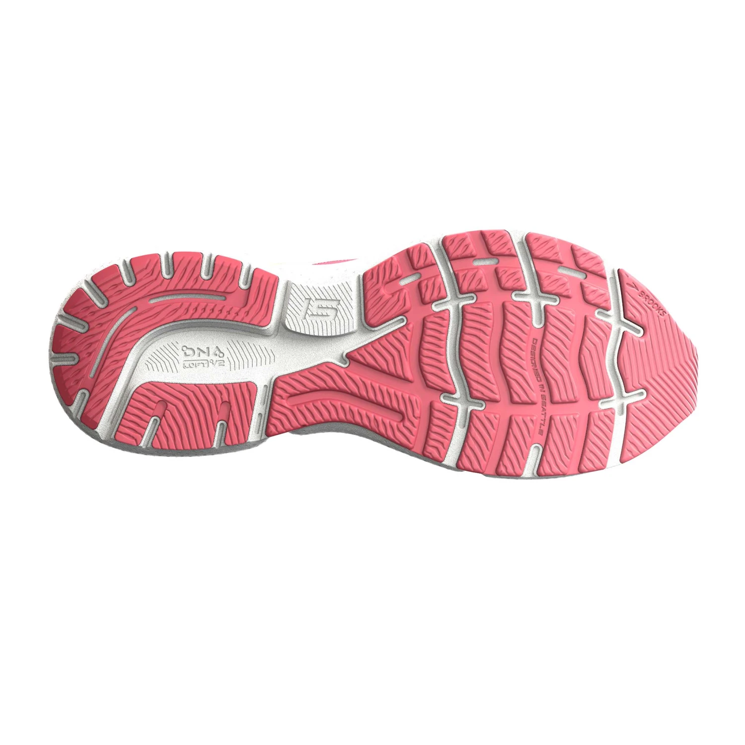 Brooks | Women's Ghost 15 Running Shoes - Slate Rose - Image 6