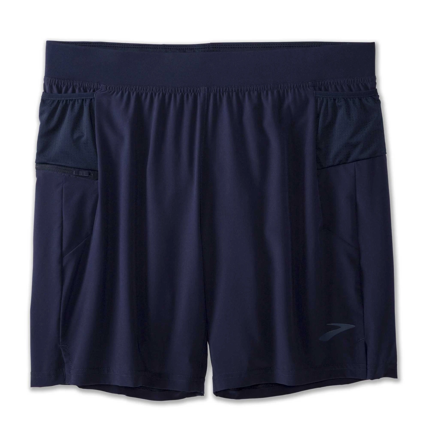 Brooks | Men's Sherpa 7" 2-in-1 Short - Navy - Image 9
