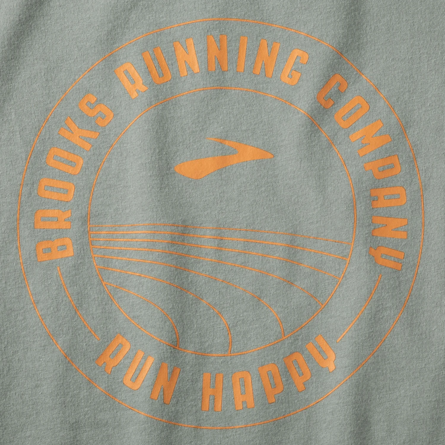 Brooks | Men's Distance Short Sleeve 2.0 - Pebble - Image 3