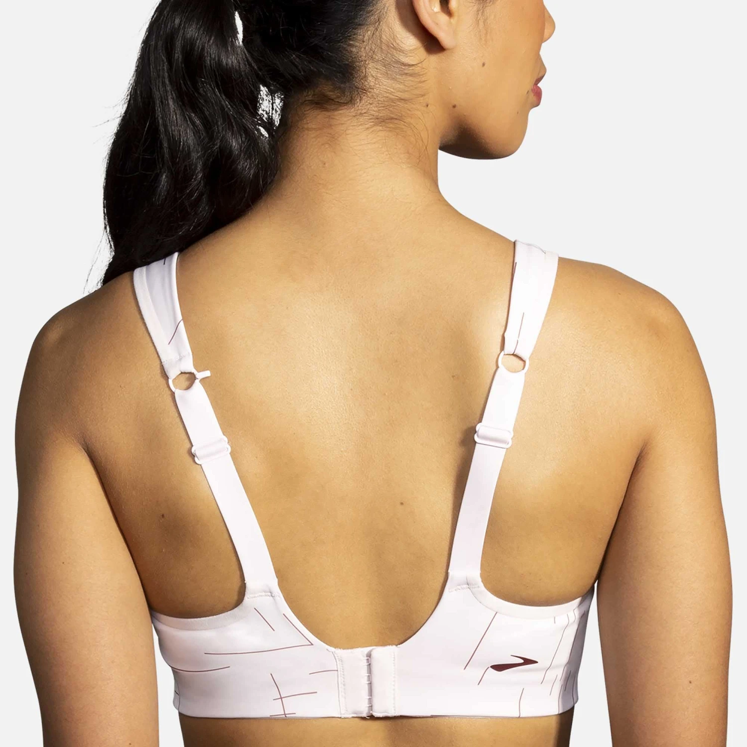 Brooks | Women's Drive Convertible Run Bra - Pink - Image 4