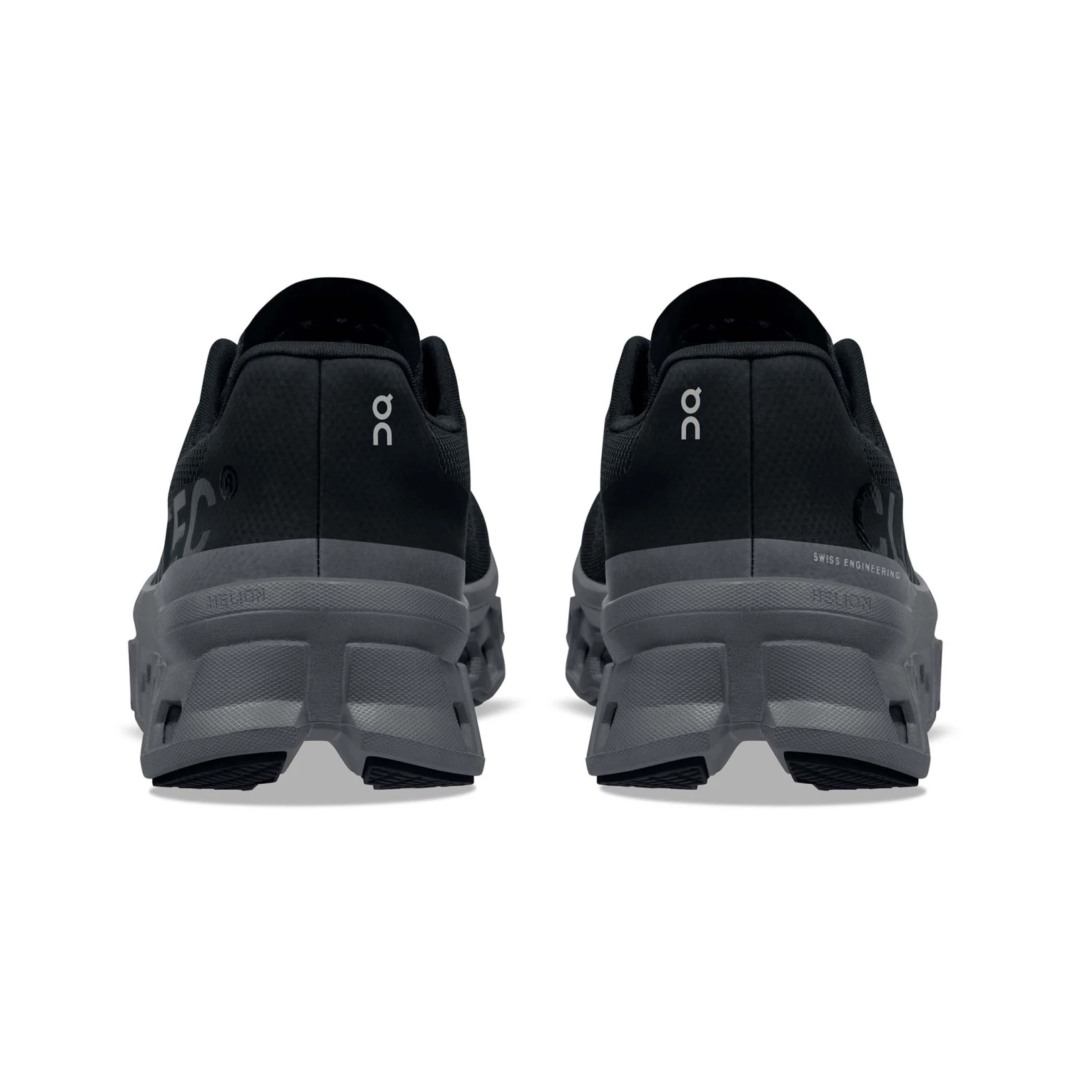 On | Women's Cloudmonster Running Shoes - Black - Image 4