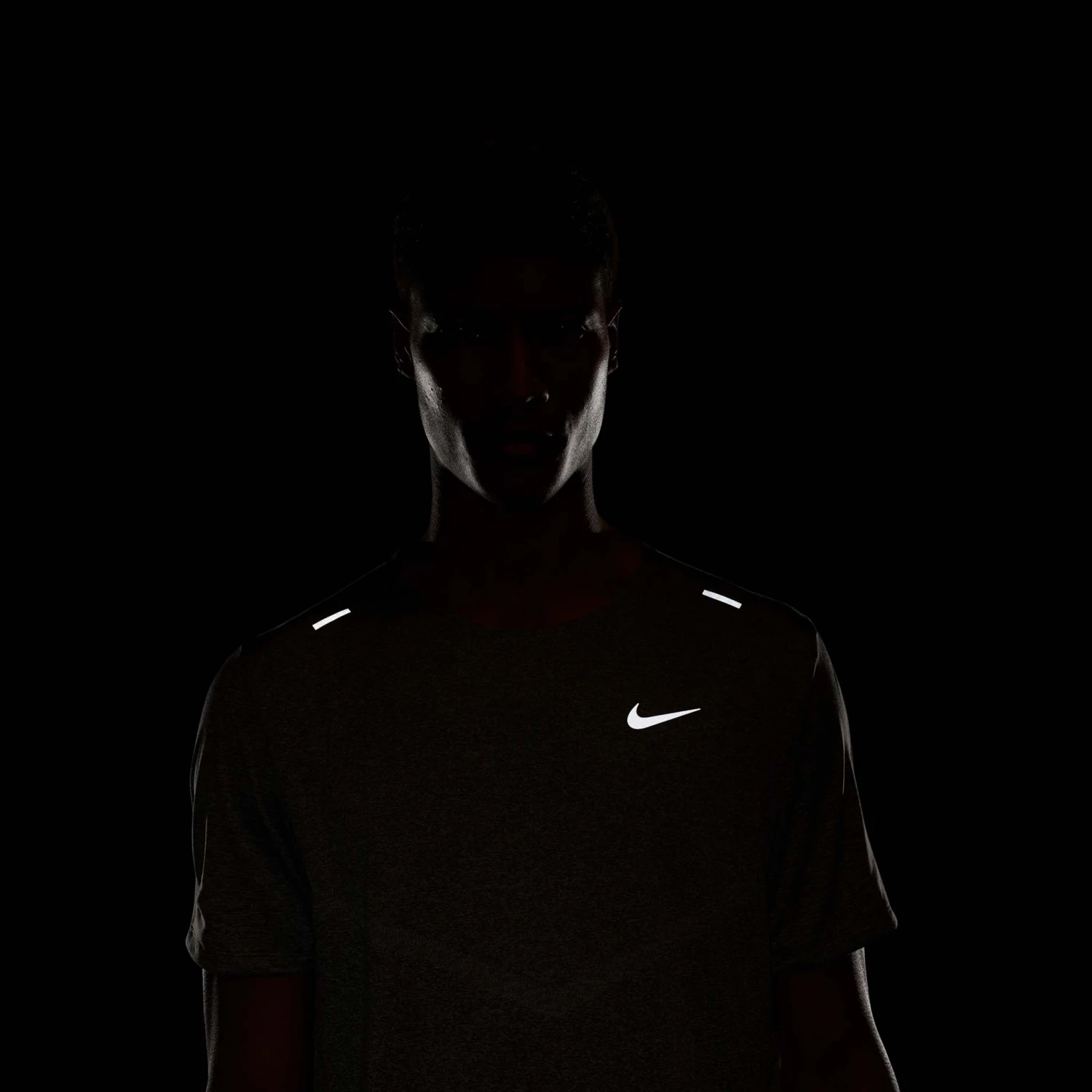 Nike | Men's Dri-FIT Rise 365 Short-Sleeve Running Top - Smoke Grey - Image 5