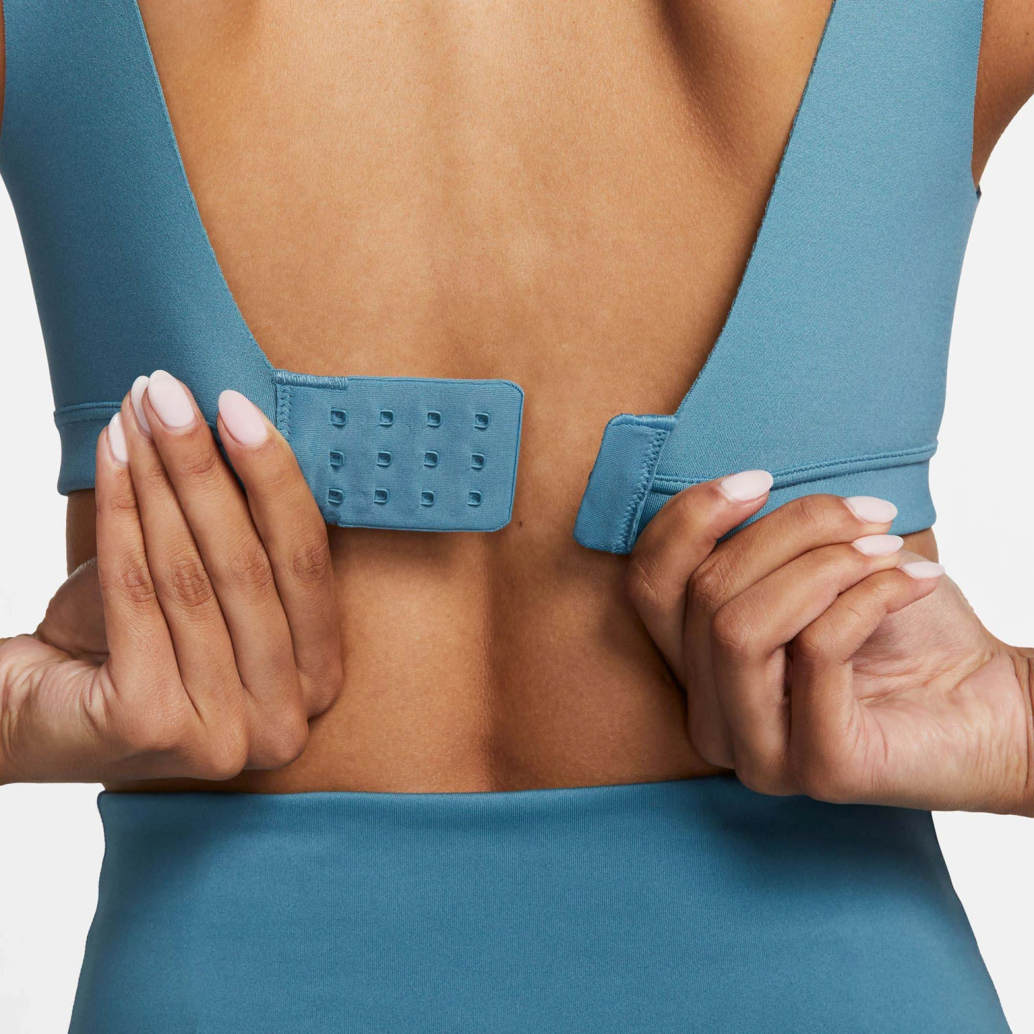 Nike | Women's Alpha High-Support Padded Adjustable Sports Bra - Noise Aqua - Image 4