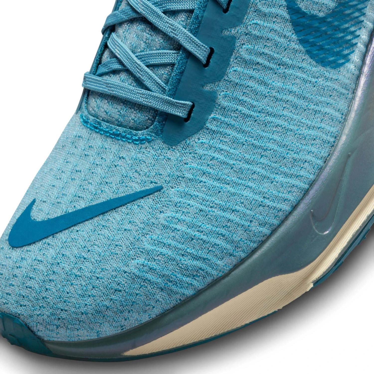 Nike | Men's ZoomX Invincible Run Flyknit 3 Running Shoes - Noise Aqua - Image 3