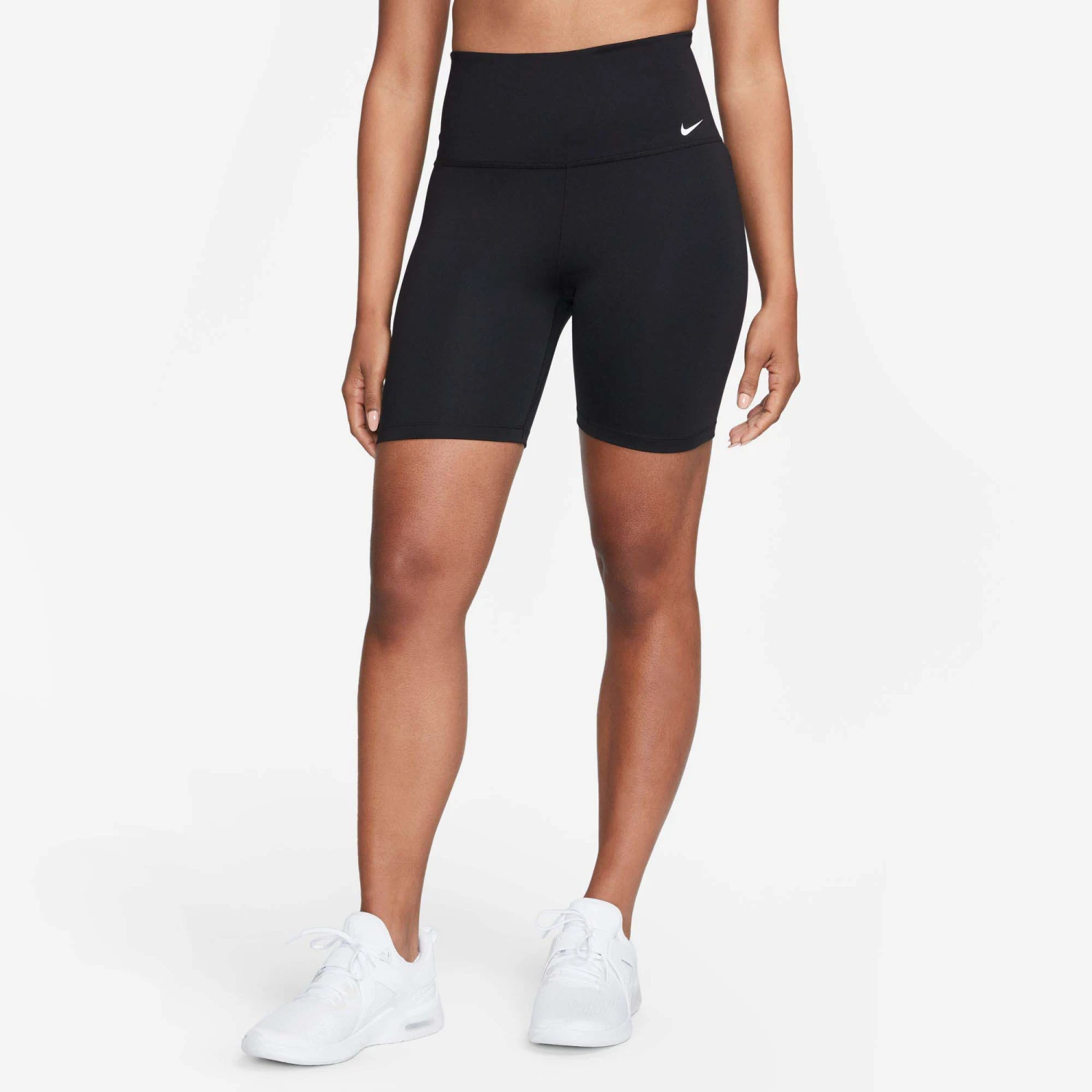 Nike | Women's Dri-FIT One High-Waisted 7 Inch Biker Shorts - Black - Image 3