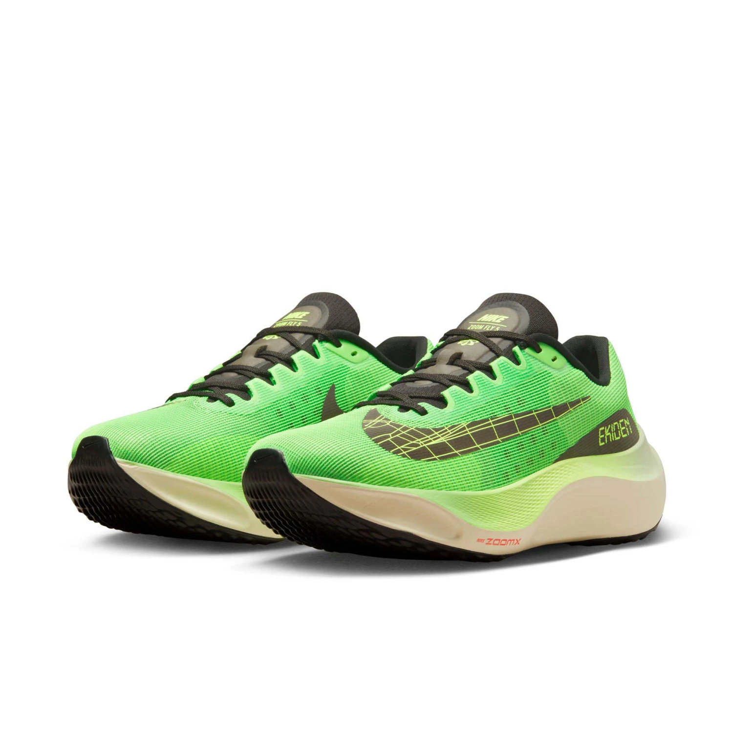 Nike | Men's Zoom Fly 5 Running Shoes - Scream Green - Image 2