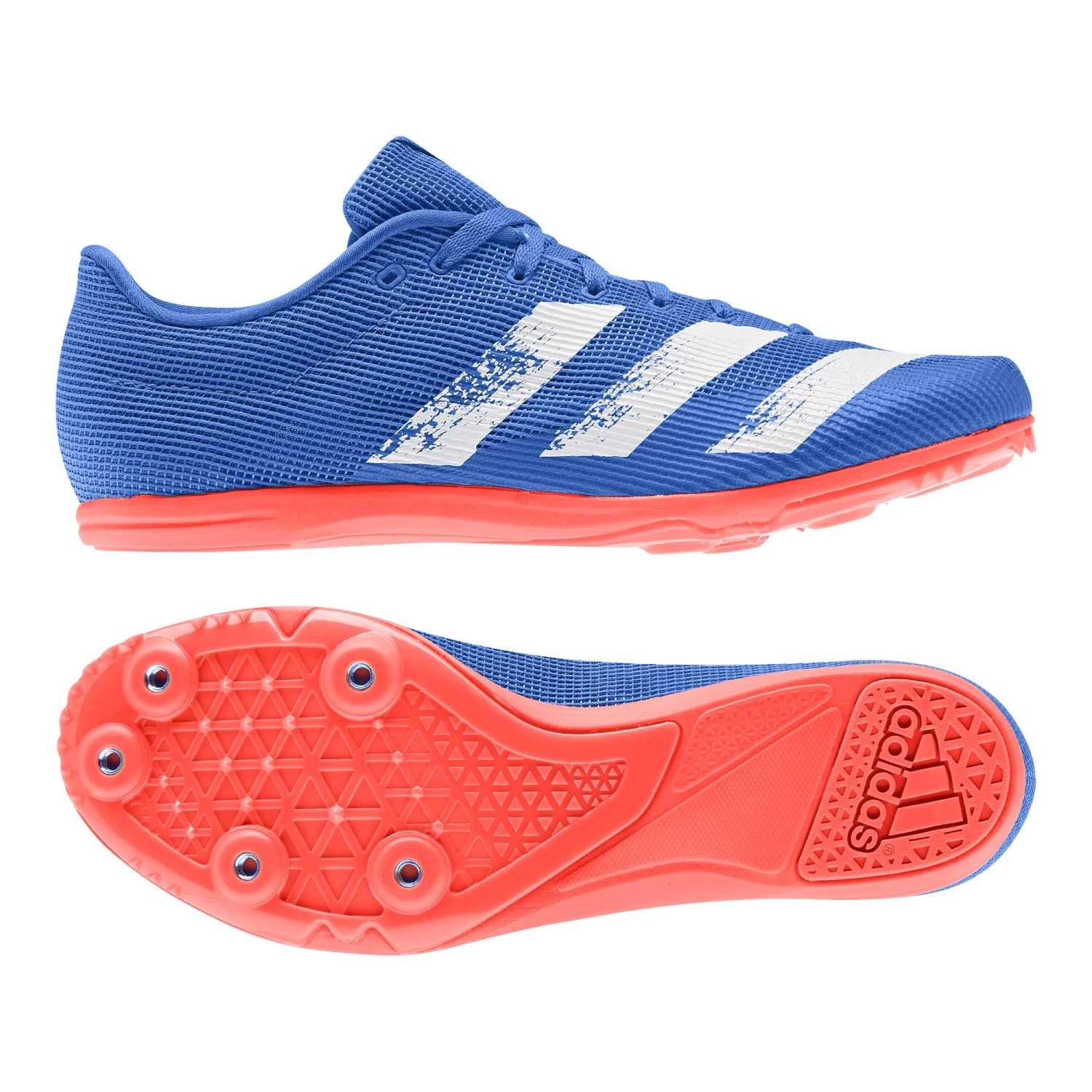 Adidas | Junior-Unisex Allroundstar Running Spikes - Glory Blue - Image 10