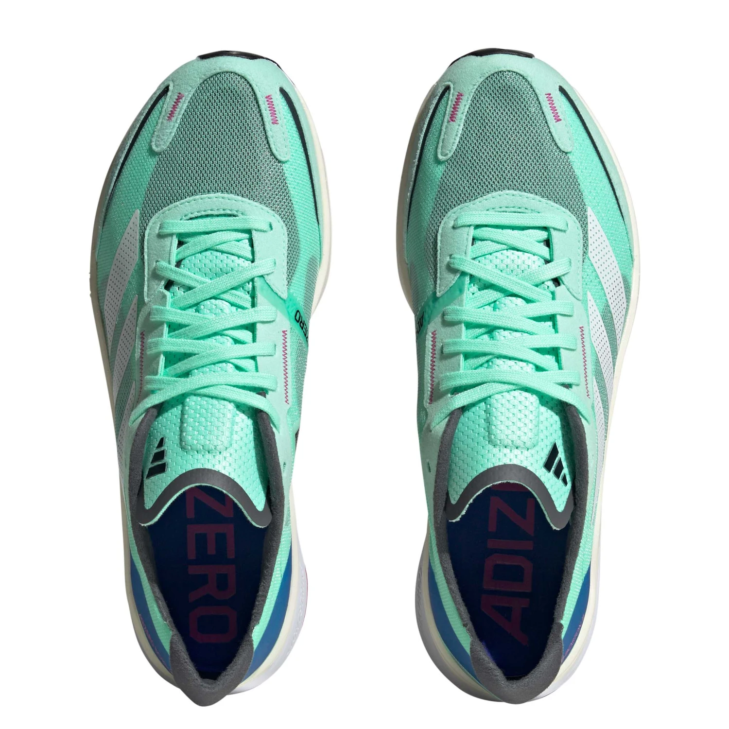 Adidas | Men's Adizero Boston 11 Running Shoes - Pulse Mint - Image 4