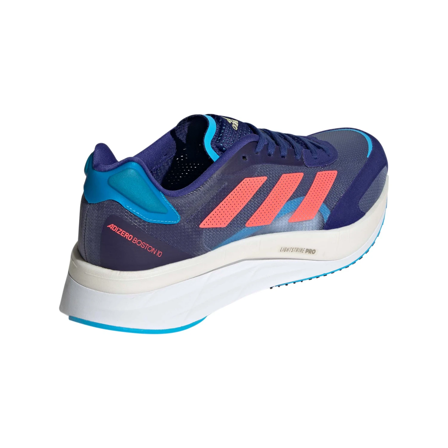 Adidas | Men's Adizero Boston 10 Running Shoes - Legacy Indigo - Image 4