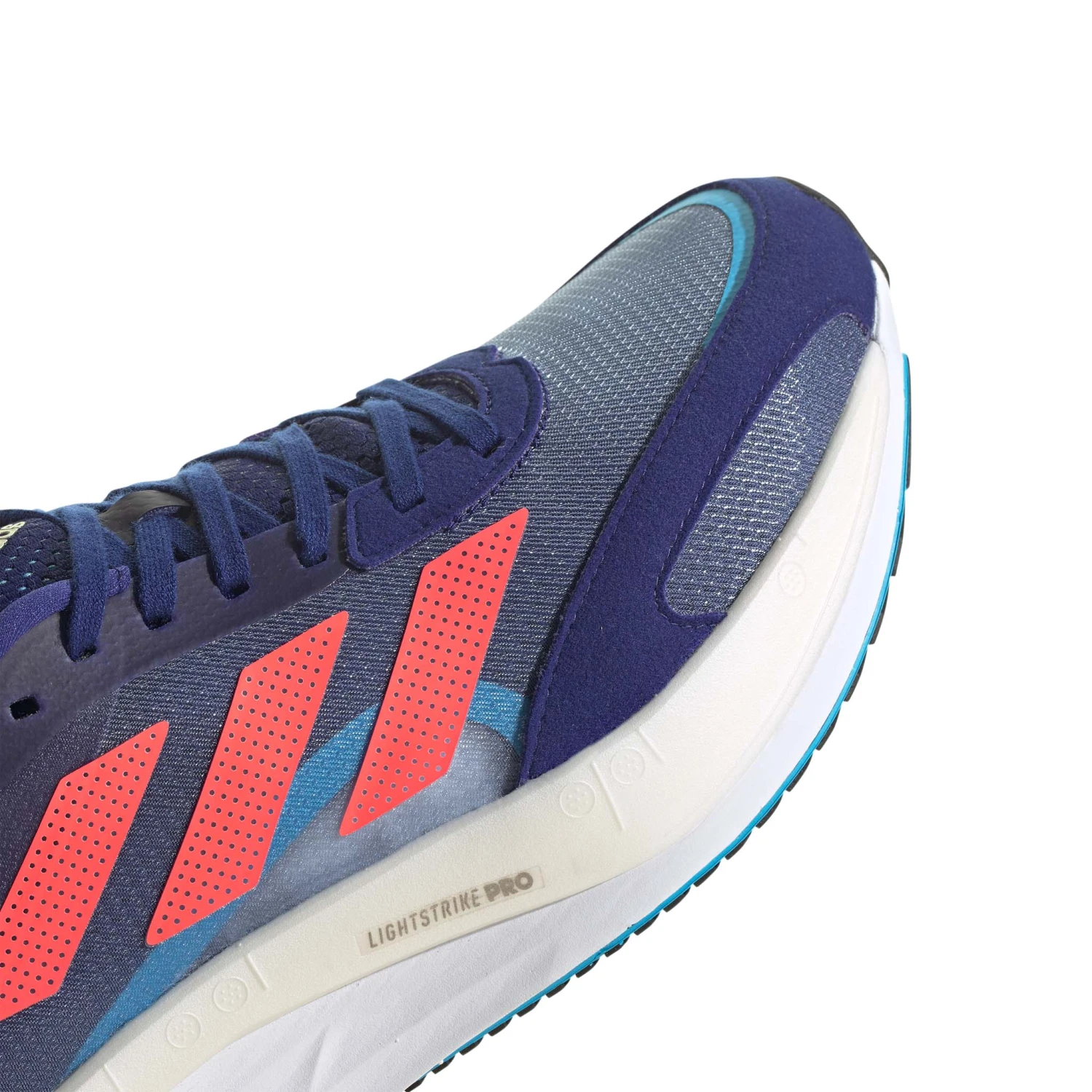 Adidas | Men's Adizero Boston 10 Running Shoes - Legacy Indigo - Image 2
