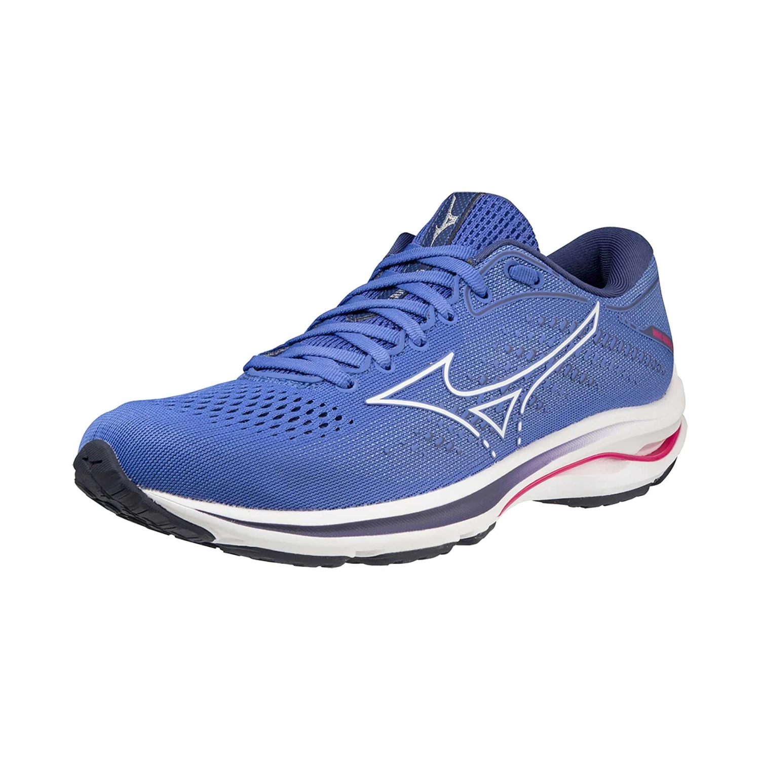 Mizuno | Women's Wave Rider 25 Running Shoes - Amparo Blue - Image 2
