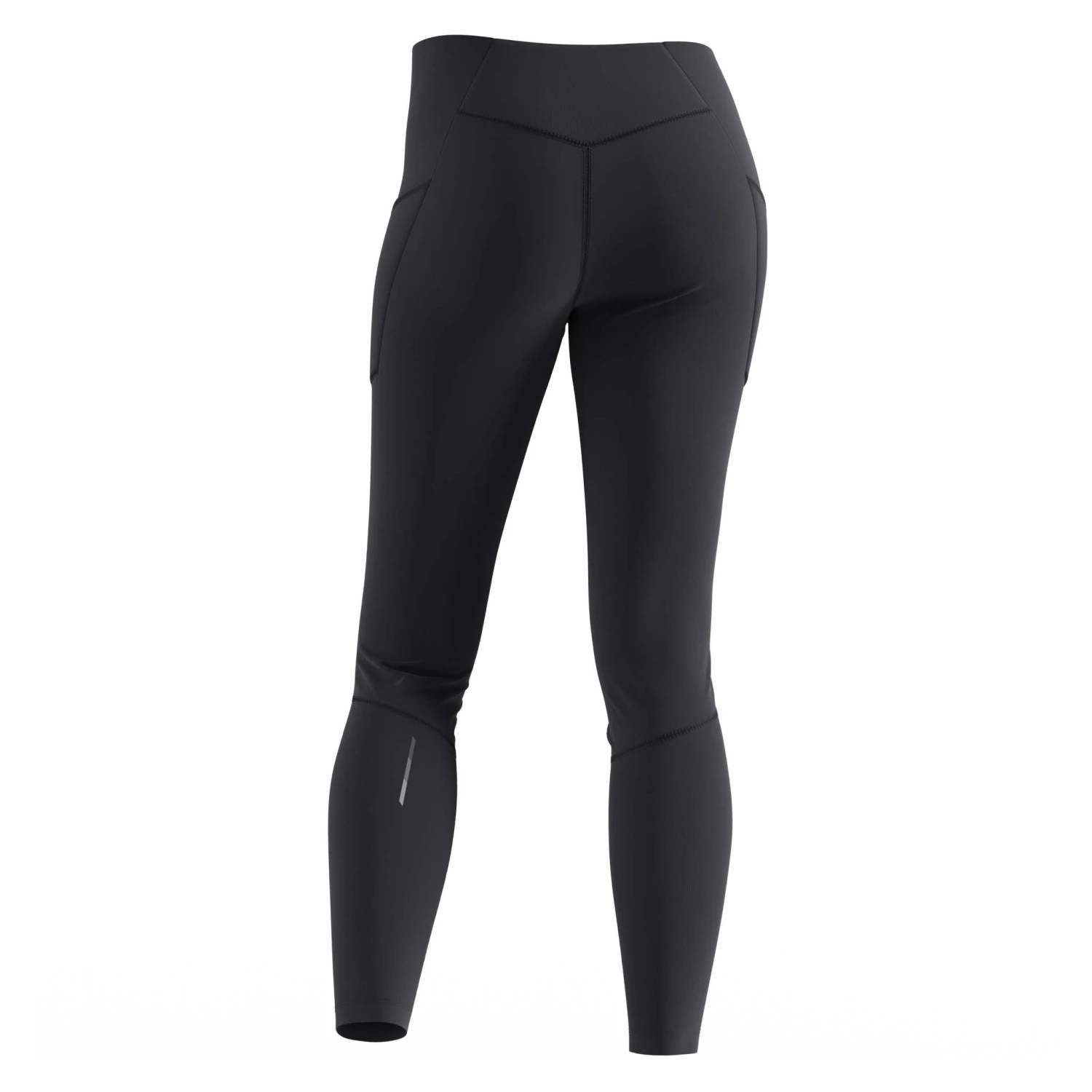 Salomon | Women's Cross Run 28'' Tights - Deep Black - Image 2