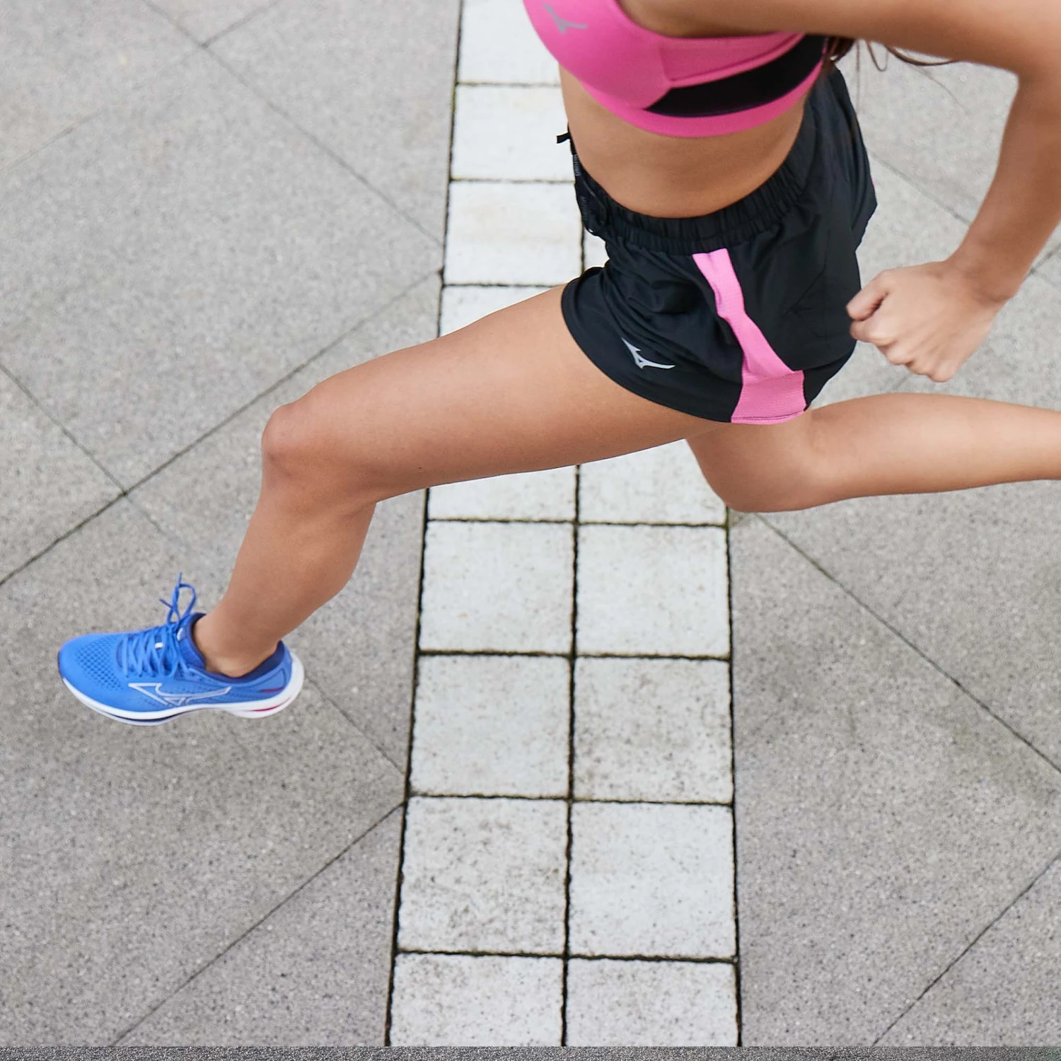 Mizuno | Women's Wave Rider 25 Running Shoes - Amparo Blue - Image 7