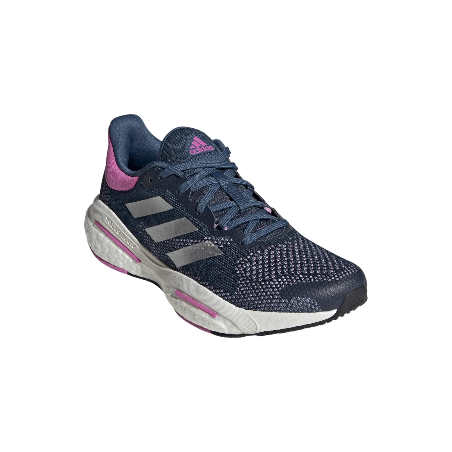 Adidas | Women's Solar Glide 5 Running Shoes - Wonder Steel - Image 3